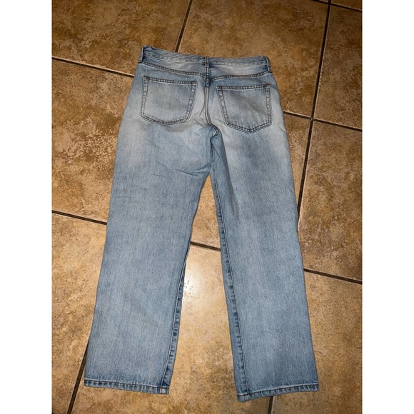 Free People Straight Leg Jeans Size 28 - Picture 2 of 3